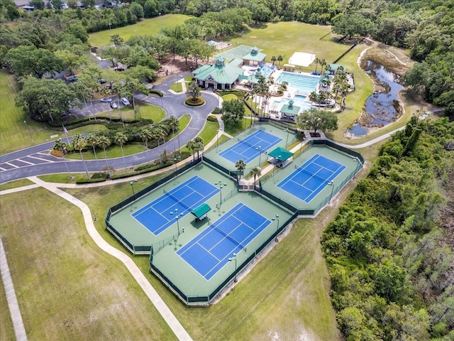 8202 Pinewood Run Ct, Tampa, FL 33647 - bird's eye view