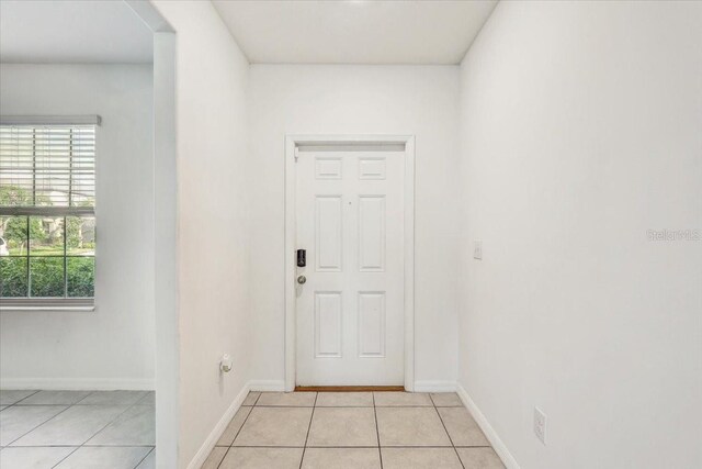 11476 Sage Canyon Dr, Riverview, FL 33578 - interior space with light tile patterned floors and baseboards