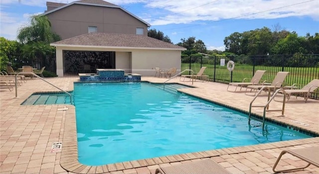 8796 Christie Dr, Largo, FL 33771 - community pool with a patio area and a gazebo