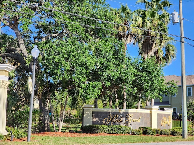 11246 Kapok Grand Cir, Madeira Beach, FL 33708 - view of community sign