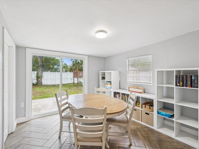 232 Emerald Ln, Largo, FL 33771 - dining space with healthy amount of natural light