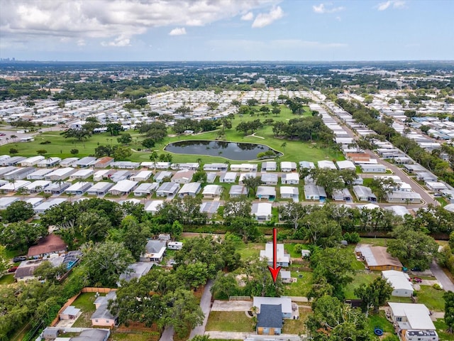 232 Emerald Ln, Largo, FL 33771 - aerial view of property and surrounding area featuring a large body of water and nearby suburban area