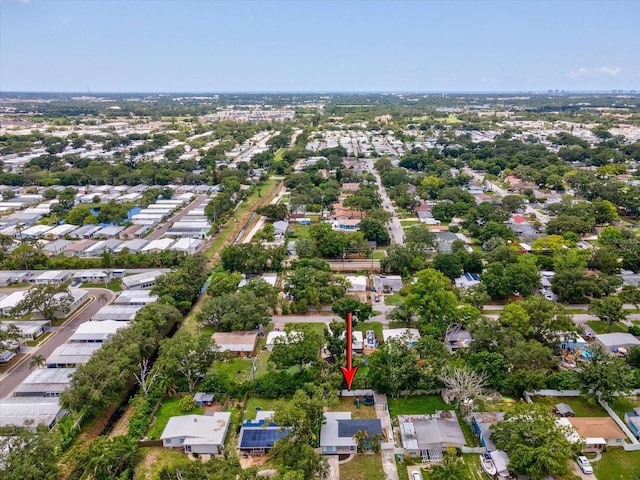 232 Emerald Ln, Largo, FL 33771 - aerial view of property's location with nearby suburban area