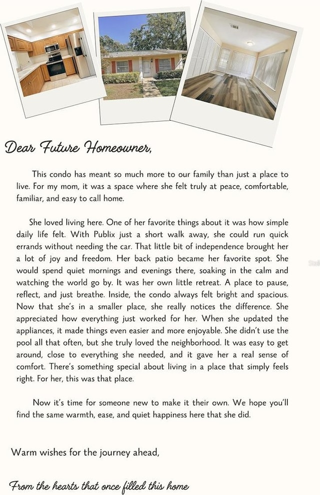 1535 Nursery Rd Unit 107, Clearwater, FL 33756 - view of a document with multiple images