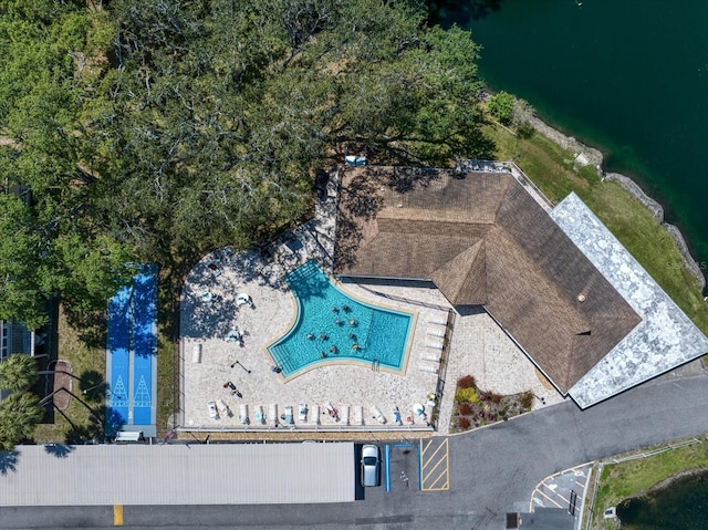 drone / aerial view