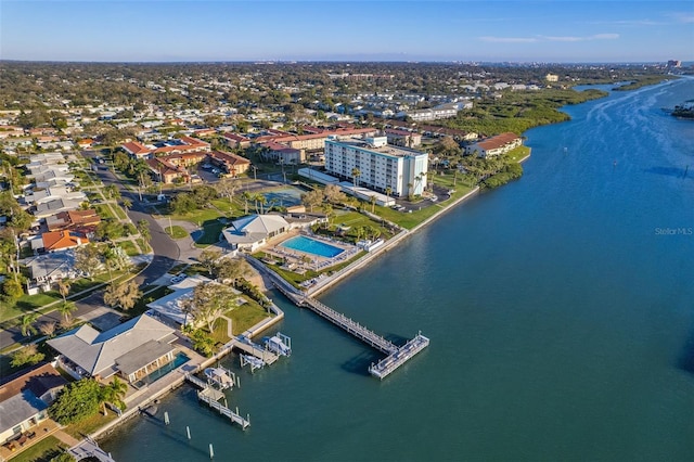 10216 Regal Dr Unit 508, Largo, FL 33774 - bird's eye view featuring a water view