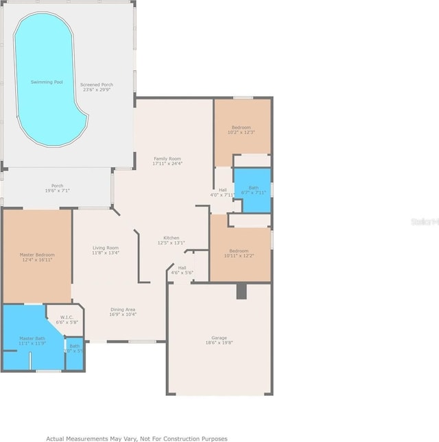 18005 Palm Breeze Dr, Tampa, FL 33647 - floor plan