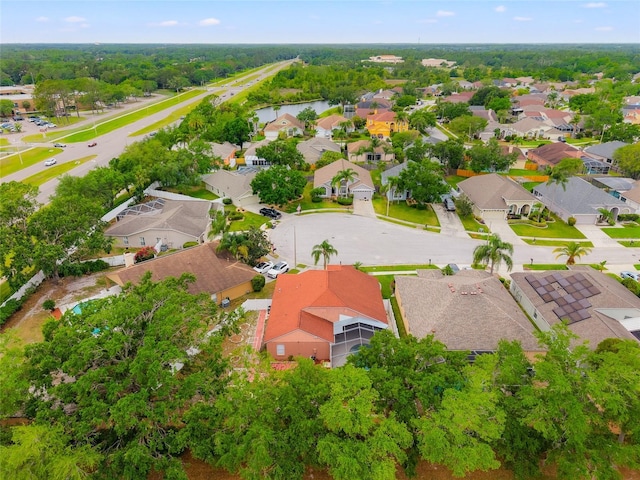 18005 Palm Breeze Dr, Tampa, FL 33647 - birds eye view of property featuring a residential view
