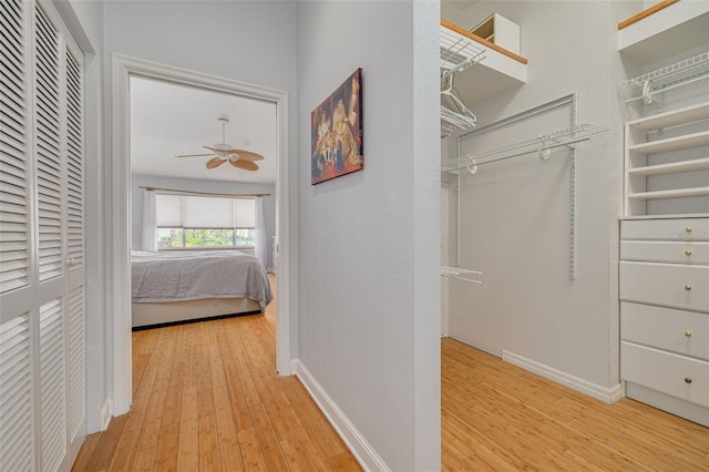 4490 38th Way S, Saint Petersburg, FL 33711 - hall featuring baseboards and wood finished floors