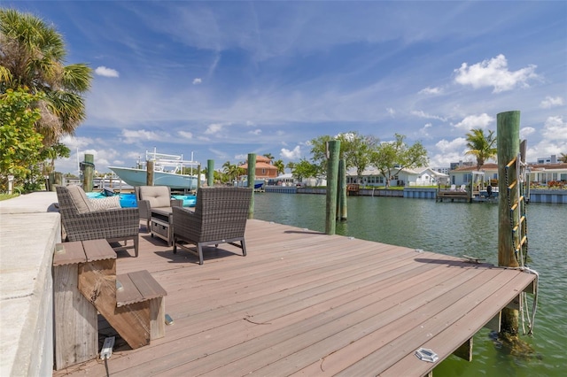 4490 38th Way S, Saint Petersburg, FL 33711 - dock area featuring a water view