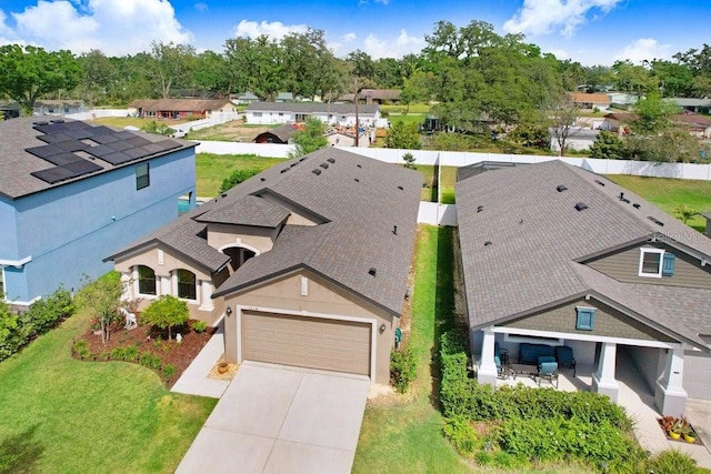 1214 Florablu Dr, Seffner, FL 33584 - aerial perspective of suburban area