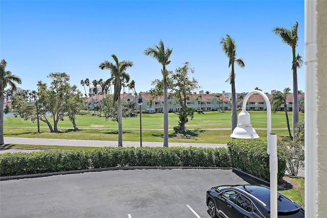 6191 Bahia Del Mar Blvd Unit 204, Saint Petersburg, FL 33715 - exterior space featuring a residential view, a lawn, and uncovered parking