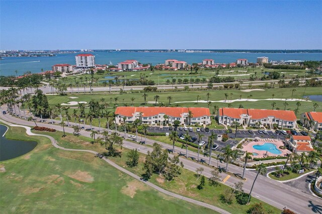 6191 Bahia Del Mar Blvd Unit 204, Saint Petersburg, FL 33715 - drone / aerial view with a water view