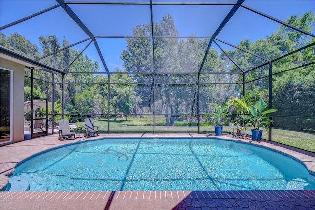 3212 Sunset Lakes Blvd, Land O Lakes, FL 34638 - outdoor pool with a lanai and a patio area