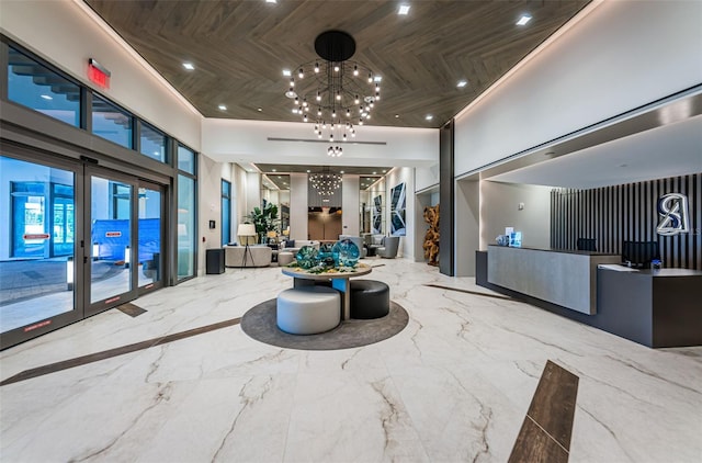 301 1st St S Unit 3004, Saint Petersburg, FL 33701 - welcome area featuring a notable chandelier