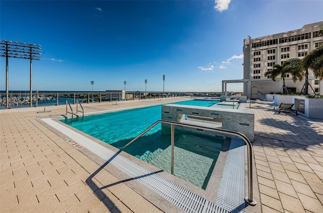 301 1st St S Unit 3004, Saint Petersburg, FL 33701 - pool with a patio