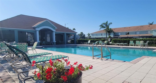 2213 Fluorshire Dr, Brandon, FL 33511 - community pool featuring fence and a patio area