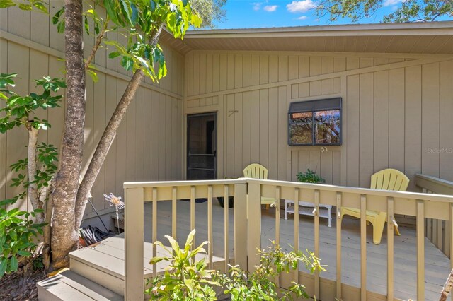 407 Indiana Ave, Crystal Beach, FL 34681 - view of deck
