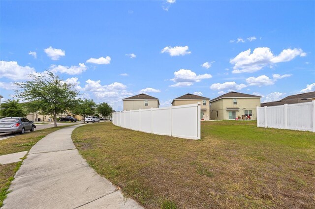 10101 Mangrove Well Rd, Ruskin, FL 33573 - view of yard featuring fence