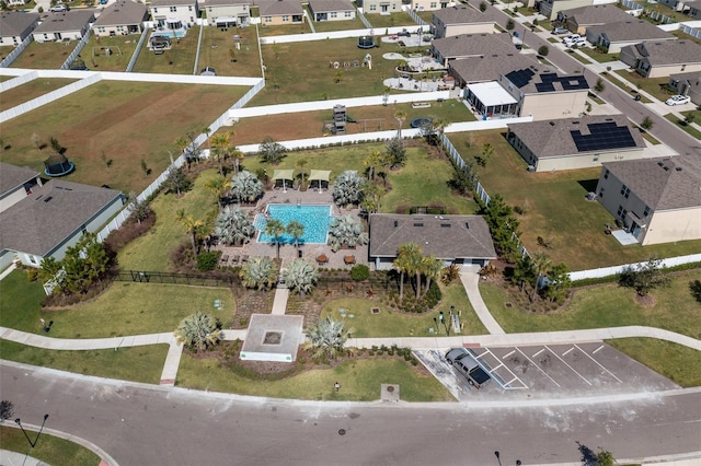 10101 Mangrove Well Rd, Ruskin, FL 33573 - bird's eye view featuring a residential view