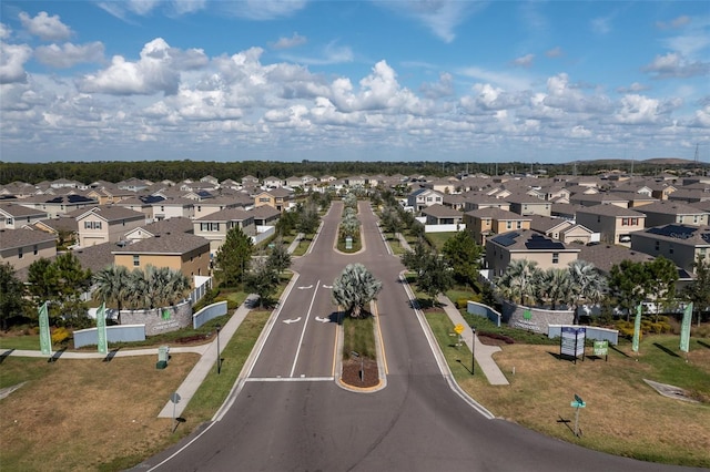 10101 Mangrove Well Rd, Ruskin, FL 33573 - drone / aerial view featuring a residential view