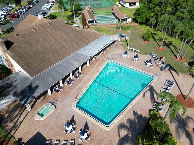 4819 Boonesboro Ct, New Port Richey, FL 34655 - view of swimming pool