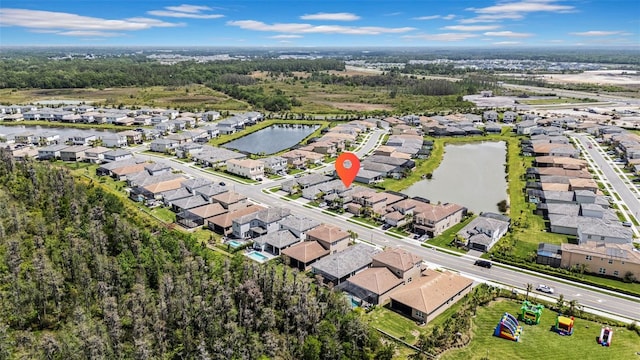 3096 Great Banyan Way, Wesley Chapel, FL 33543 - view of property location with nearby suburban area and a large body of water