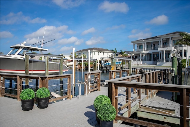 2501 S Dundee St, Tampa, FL 33629 - dock featuring boat lift and a water view