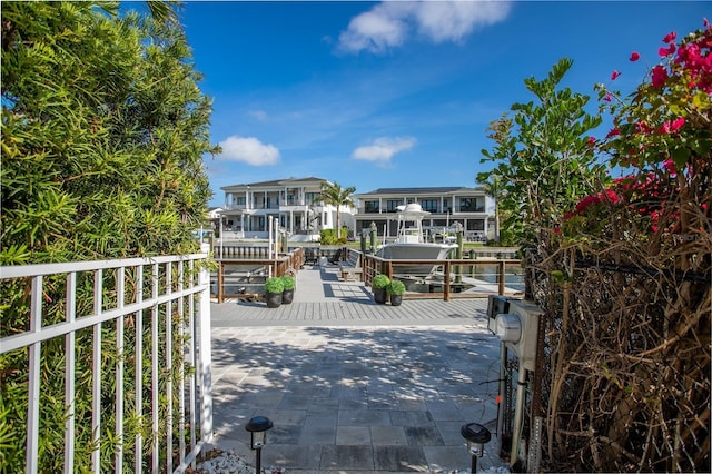 2501 S Dundee St, Tampa, FL 33629 - view of home's community featuring boat lift and a dock
