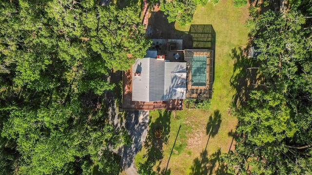 drone / aerial view