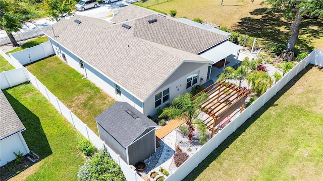 bird's eye view