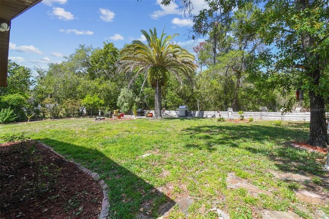 11383 Pickford St, Spring Hill, FL 34609 - view of yard featuring fence