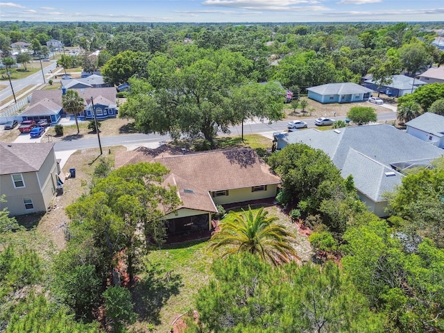 11383 Pickford St, Spring Hill, FL 34609 - aerial view with a residential view