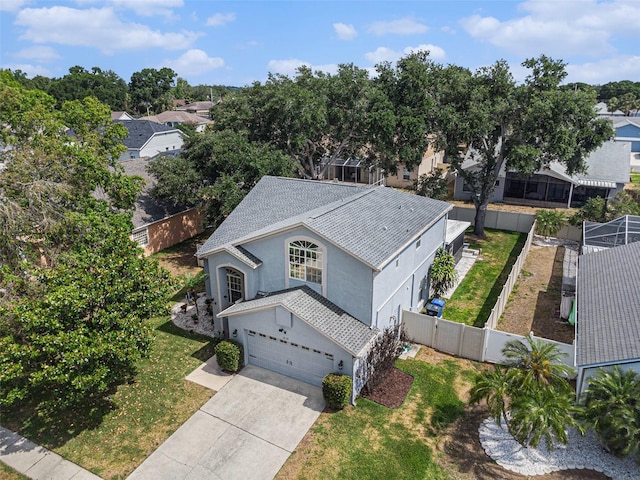 1830 Citrus Orchard Way, Valrico, FL 33594 - drone / aerial view featuring a residential view