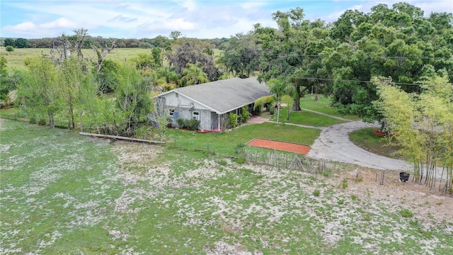 aerial view
