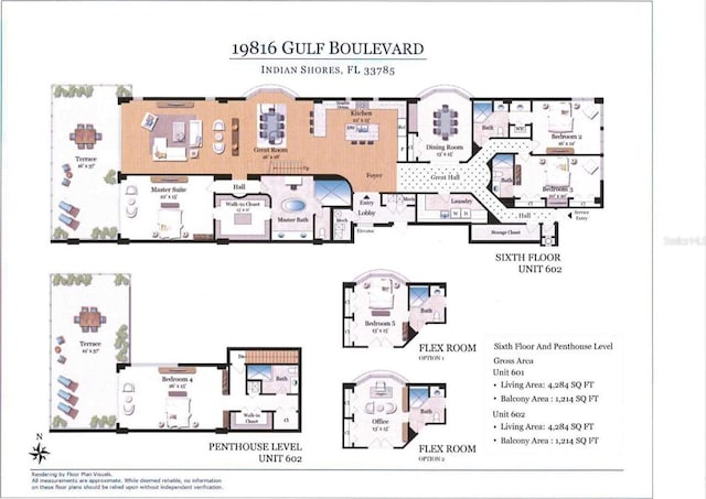 19816 Gulf Blvd Unit 602, Indian Shores, FL 33785 - view of layout