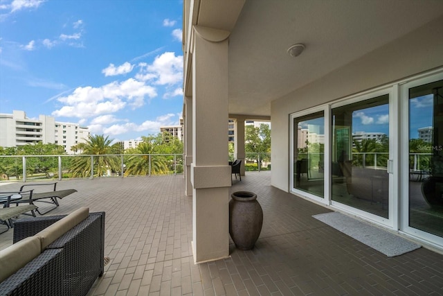 145 Belleview Blvd Unit 201, Belleair, FL 33756 - view of patio with a balcony