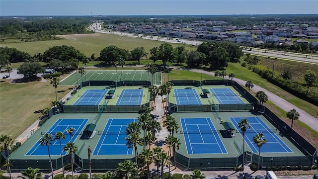 drone / aerial view