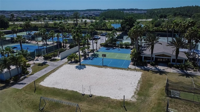drone / aerial view