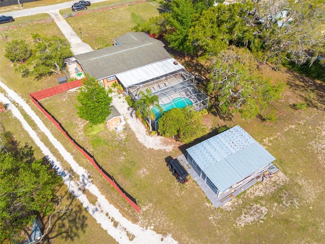 drone / aerial view
