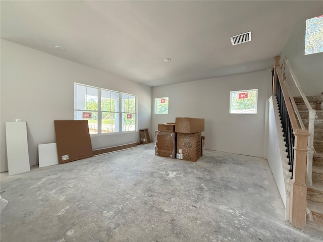 5001 21st Ave N, Saint Petersburg, FL 33710 - unfurnished room with plenty of natural light and stairway