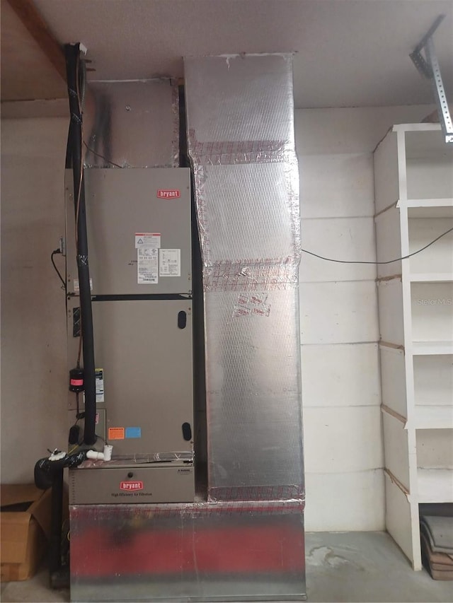 utilities with heating unit