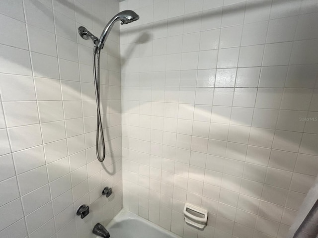 full bathroom featuring shower / bathtub combination
