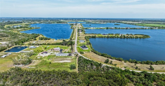 3610 Gulf City Rd, Ruskin, FL 33570 - bird's eye view with a water view