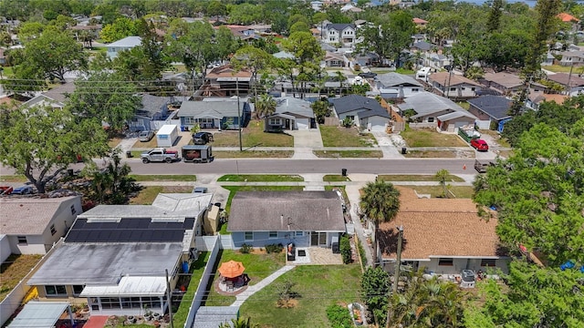 birds eye view of property featuring a residential view
