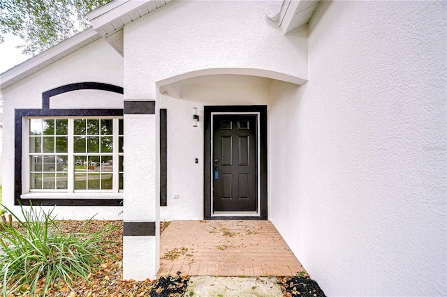 538 Summer Sails Dr, Valrico, FL 33594 - view of exterior entry featuring stucco siding