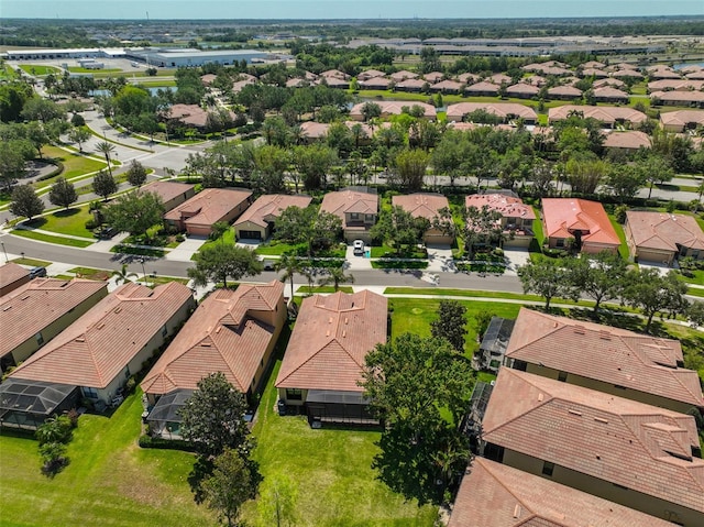 336 Silver Falls Dr, Apollo Beach, FL 33572 - aerial view with a residential view