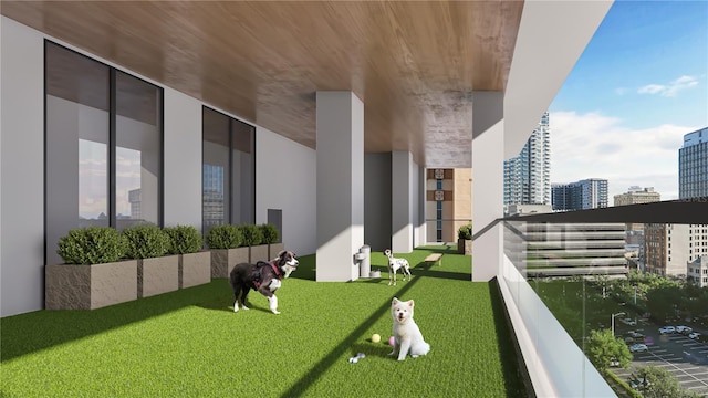 520 N Tampa St Unit 3001, Tampa, FL 33602 - balcony with a view of city