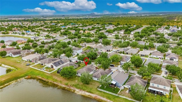 7511 Turtle View Dr, Ruskin, FL 33573 - aerial view of residential area with a nearby body of water