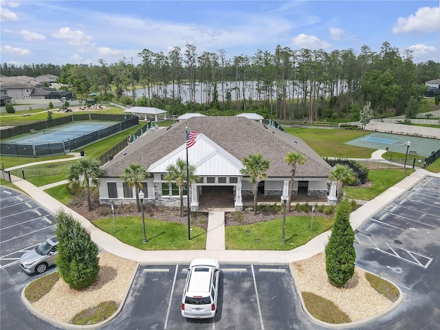 19926 Stone Pine Cir, Lutz, FL 33558 - aerial view of property and surrounding area